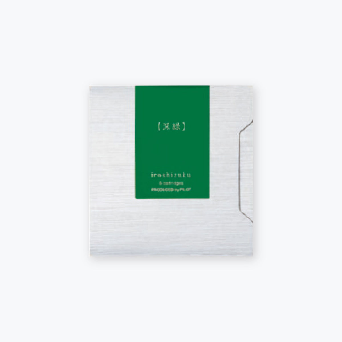 Pilot - Fountain Pen Ink - Iroshizuku Cartridges - Forest Green (Shin-ryoku)