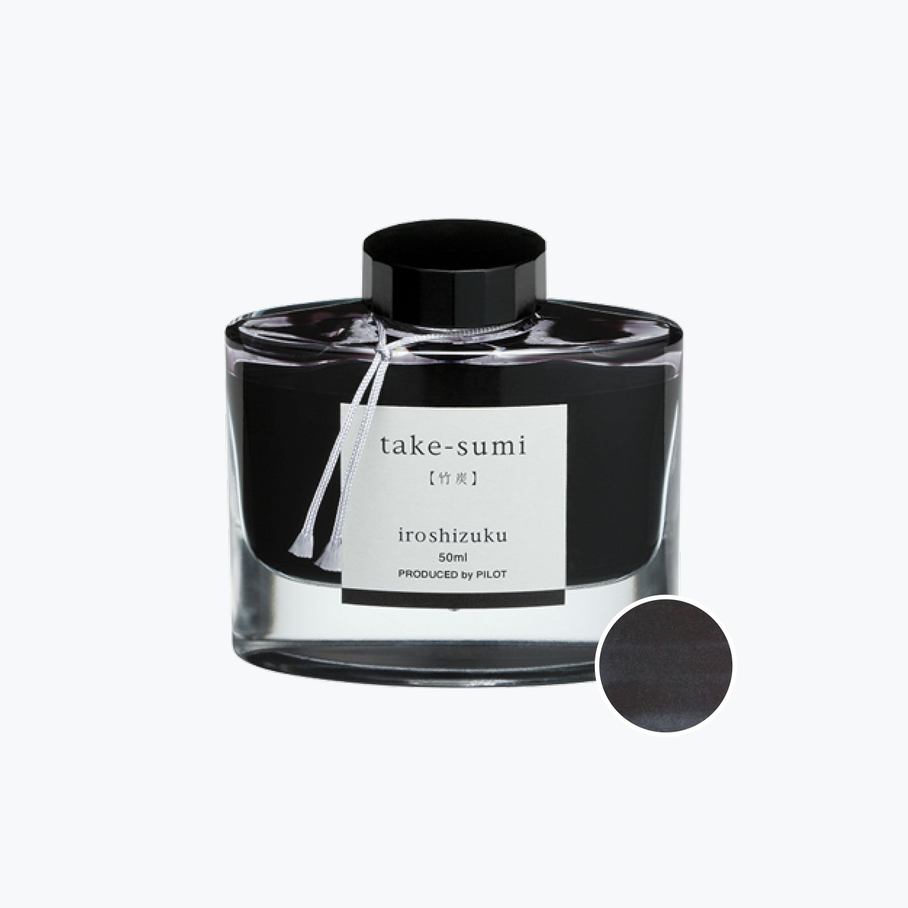 Pilot - Iroshizuku Ink - Bamboo Charcoal (Take-sumi)