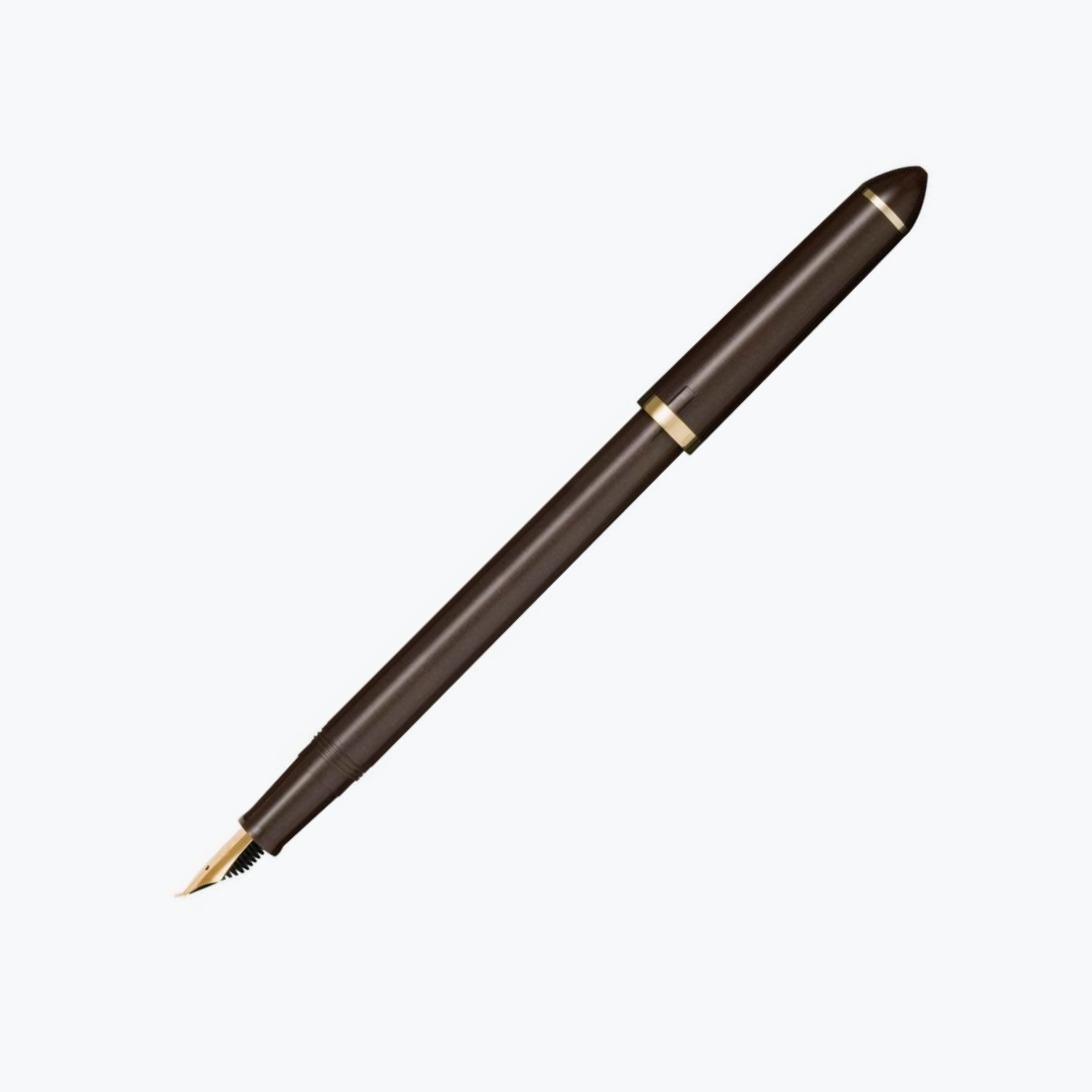 Sailor - Fountain Pen - Fude de Mannen - Brown