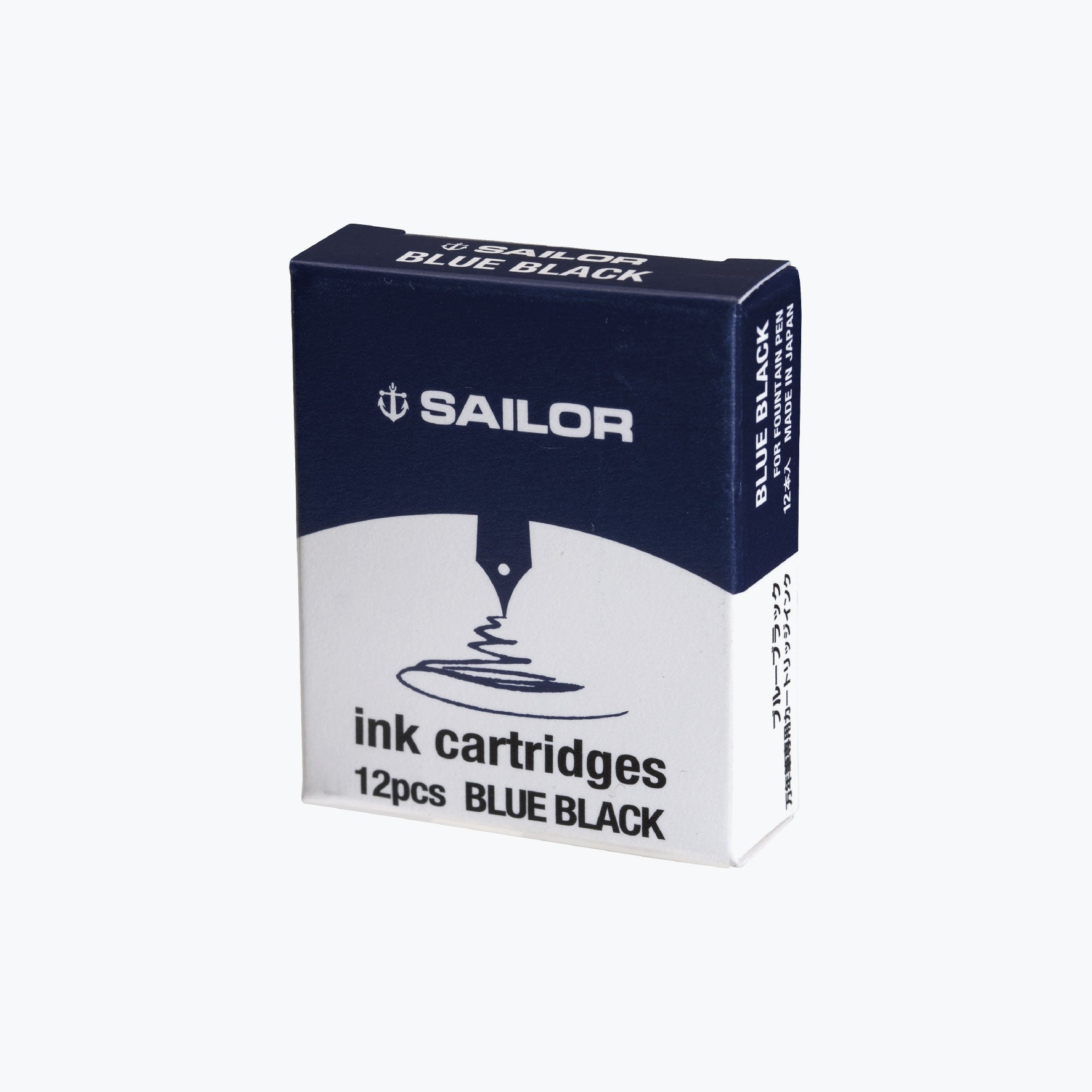 Sailor - Fountain Pen Ink - Cartridges - Standard - Blue-Black