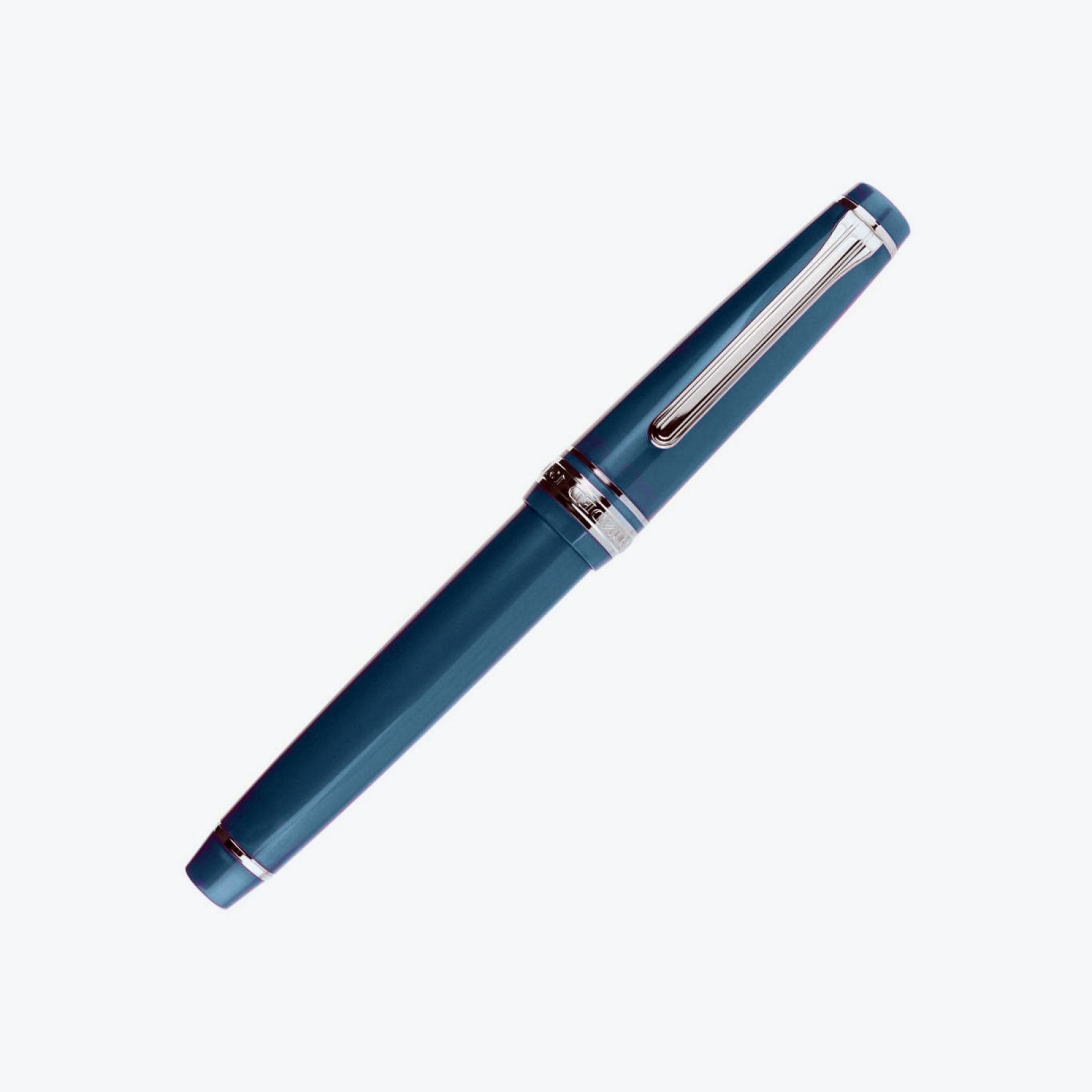Sailor - Fountain Pen - ProGear Slim - Blue (Rhodium) <Outgoing>