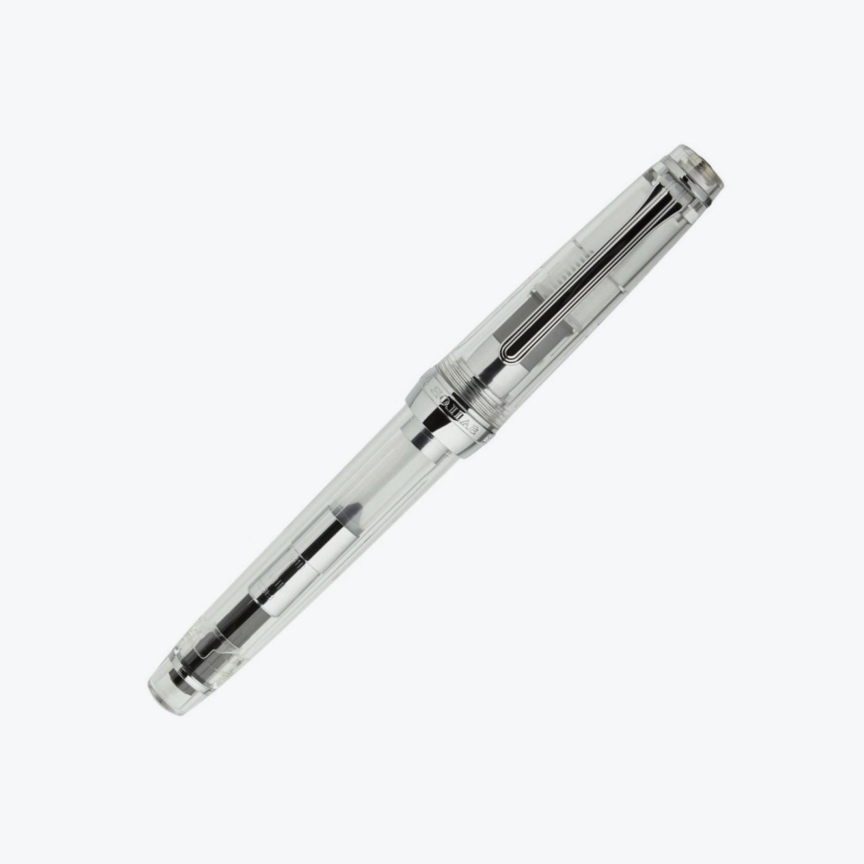 Sailor Fountain Pen ProGear Slim Demonstrator (Rhodium)