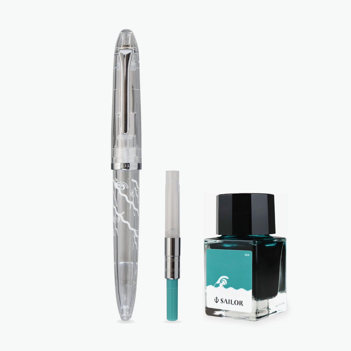 Sailor - Fountain Pen Set - Profit Junior - Minamo +10 - Crawl