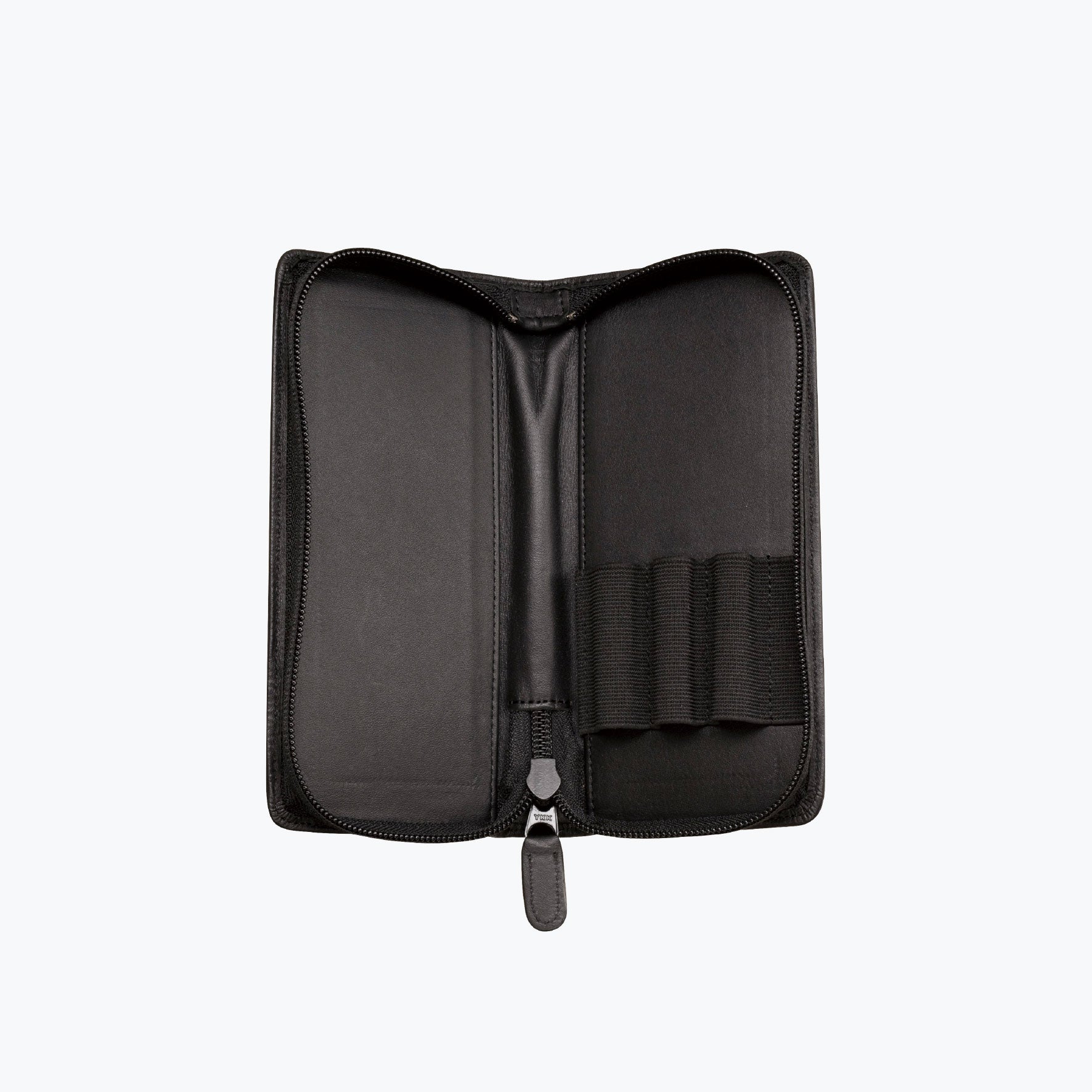 Sailor - Pen Case - Leather - 3 Slot - Black <Outgoing>