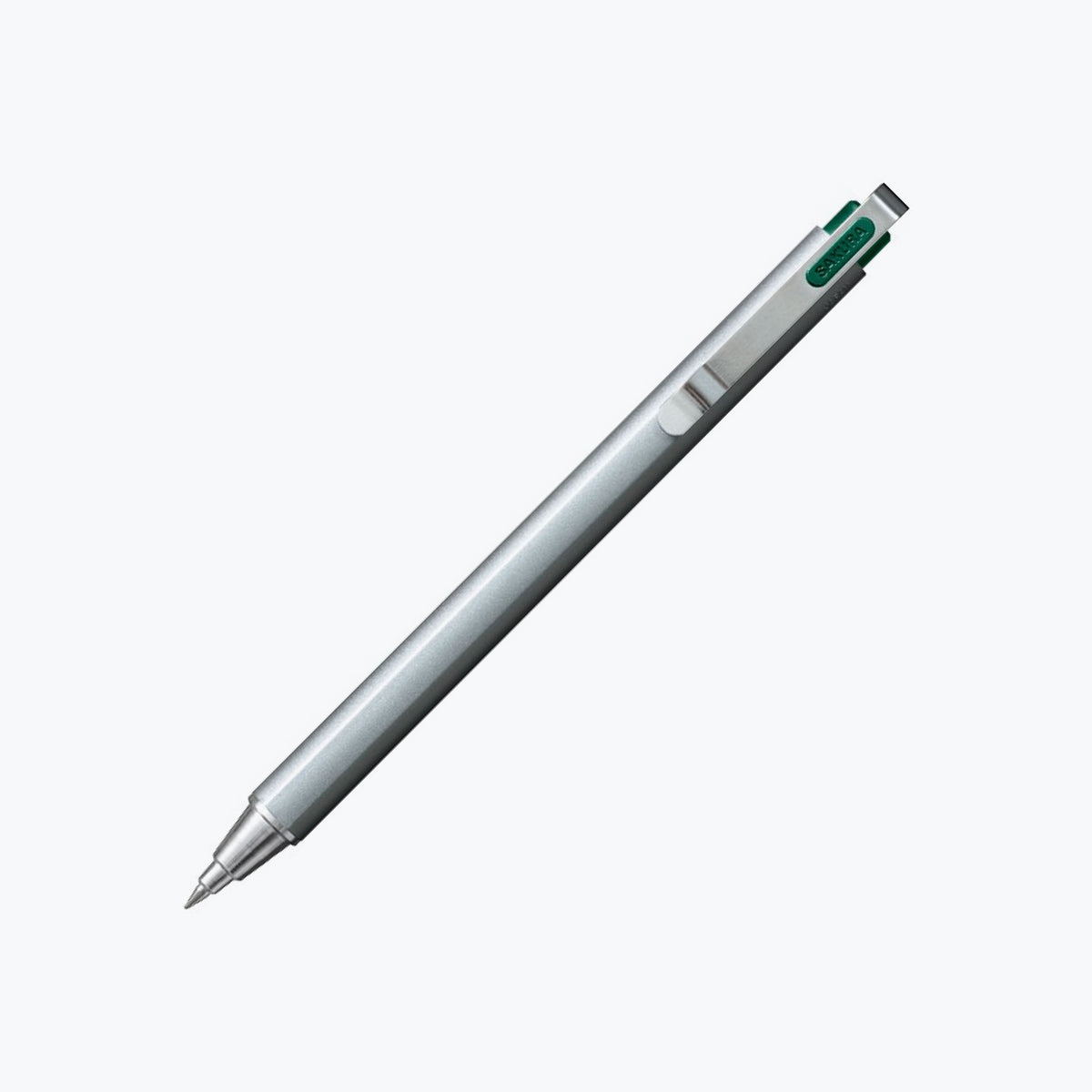 Sakura - Gel Pen - Ballsign iD Plus - Silver 0.4mm - Forest Black