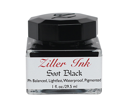 Ziller’s - Calligraphy Ink - Soot Black