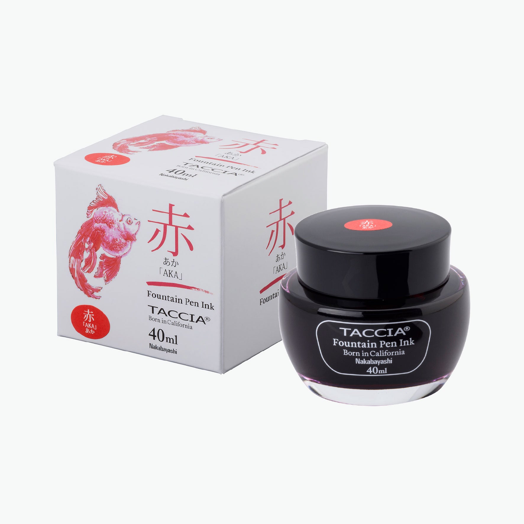 Taccia - Fountain Pen Ink - Standard - Aka (Red)