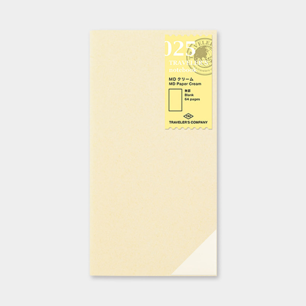 Traveler's Company - Inserts - Regular - 025 MD Cream Paper