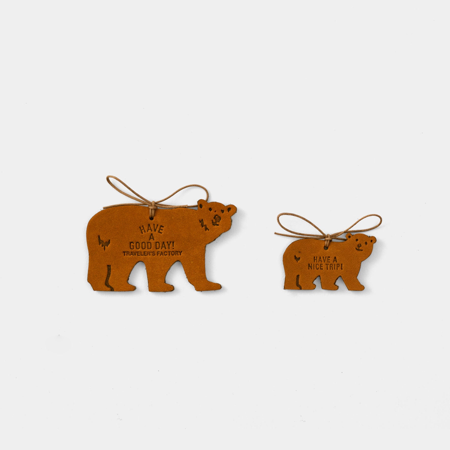 Traveler's Factory - Leather Tag - Bear