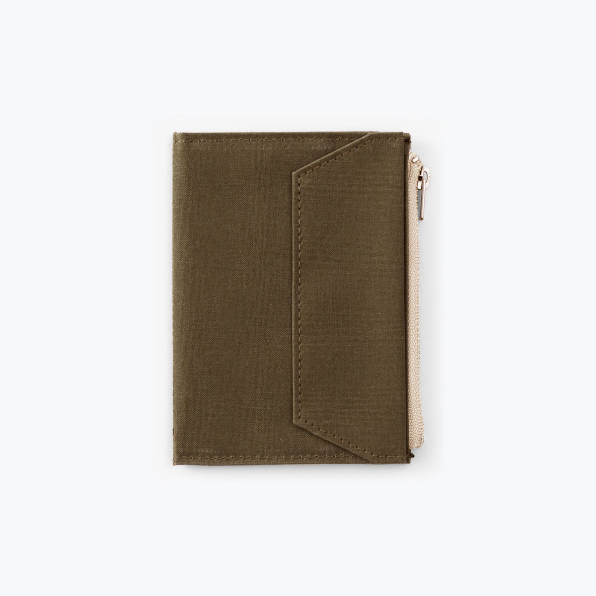 Traveler's Factory - Zipper Case - Passport - Olive <Outgoing>