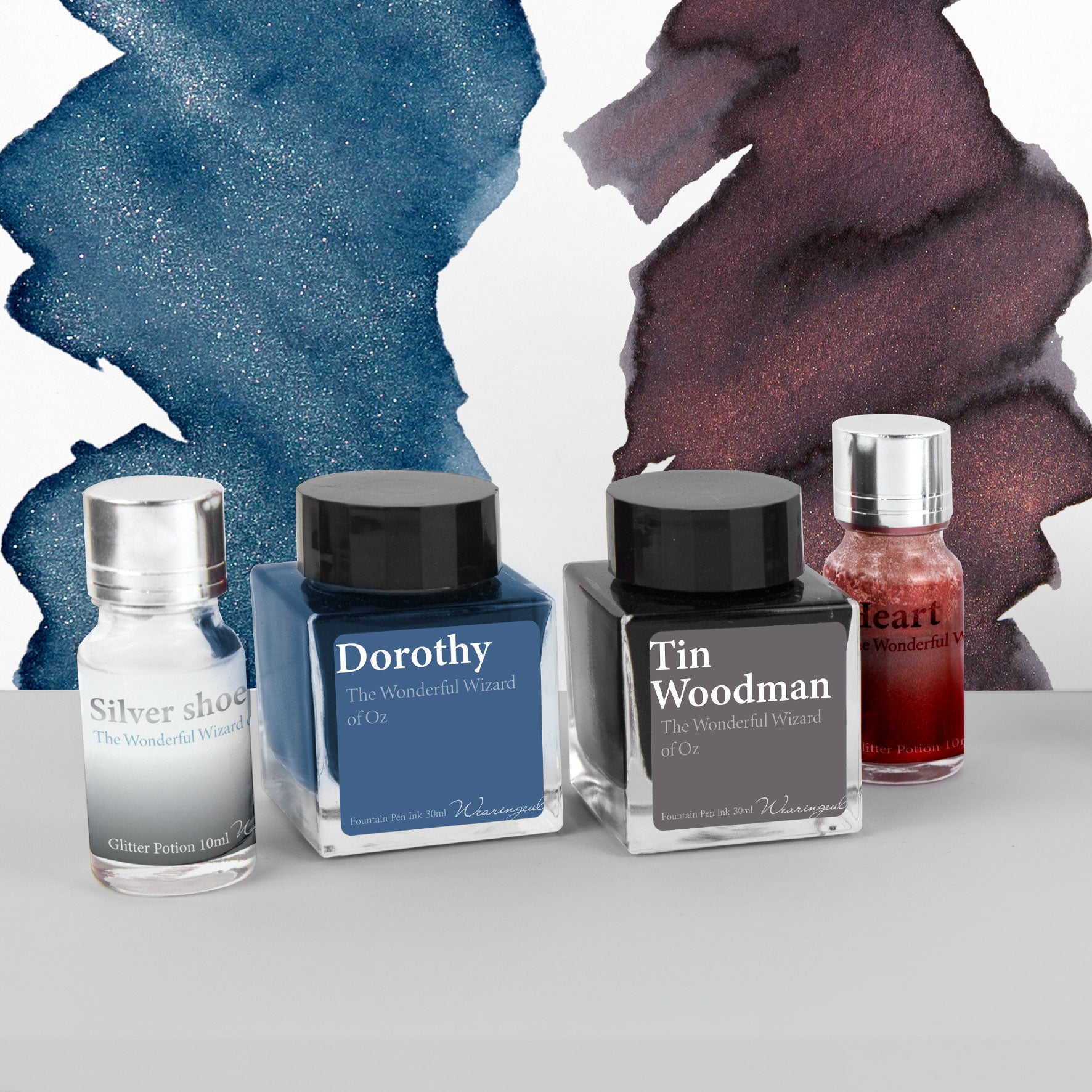 Wearingeul - Fountain Pen Ink Set - The Wonderful Wizard of Oz Spell Book