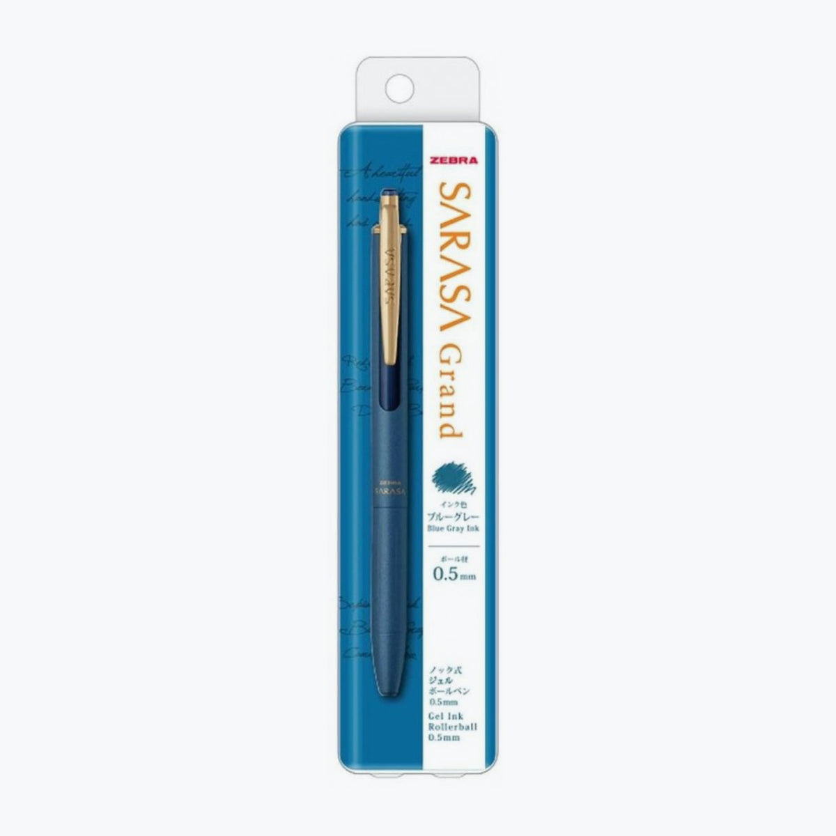 Zebra - Gel Pen - Sarasa Grand - 0.5mm - Blue Gray