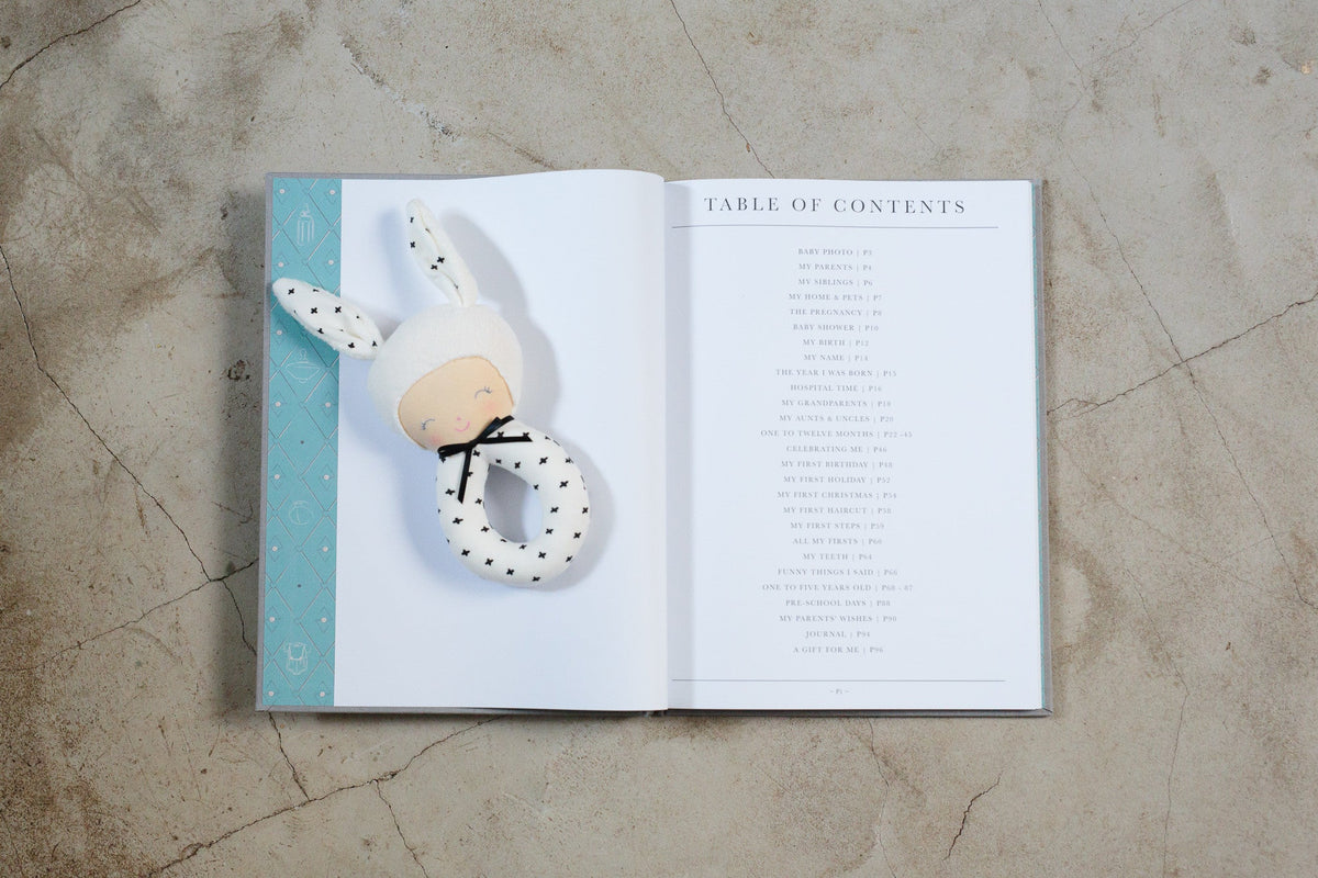 Write To Me - Journal - Baby - Birth To Five Years - Blue