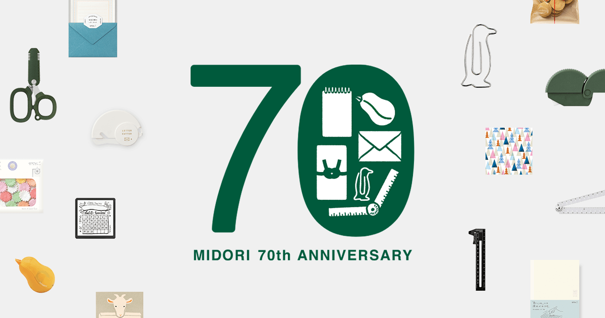 Midori Celebrates 70th Anniversary