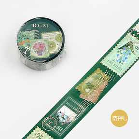 BGM - Washi Tape - Plant Green