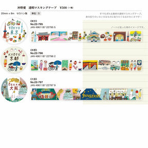 Cozyca Products - Washi Tape - Osaka <Outgoing>