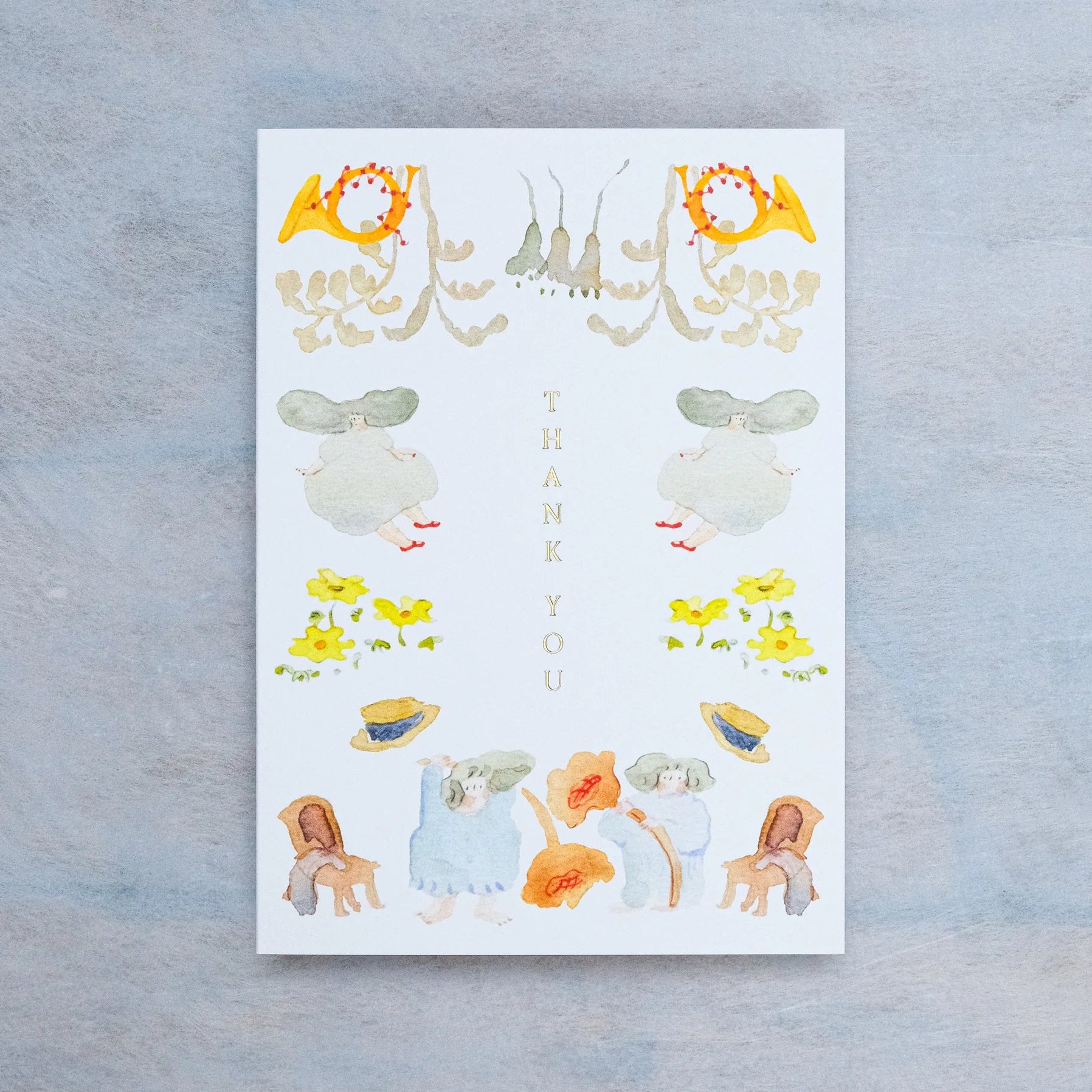 Dodolulu - Card - Thank You - French Horn