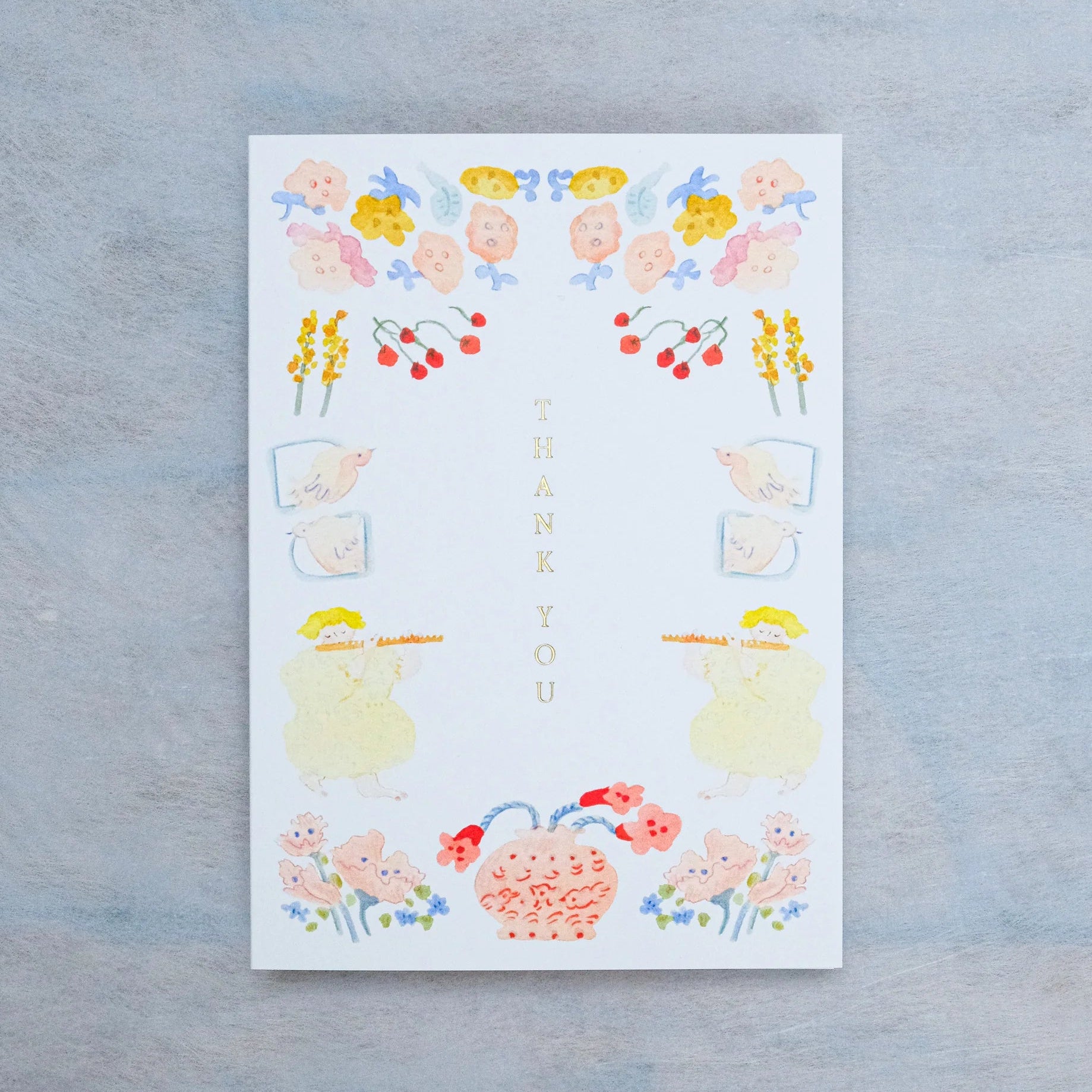 Dodolulu - Card - Thank You - Flute