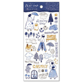 Mind Wave - Planner Sticker - Rainy Day Stroll