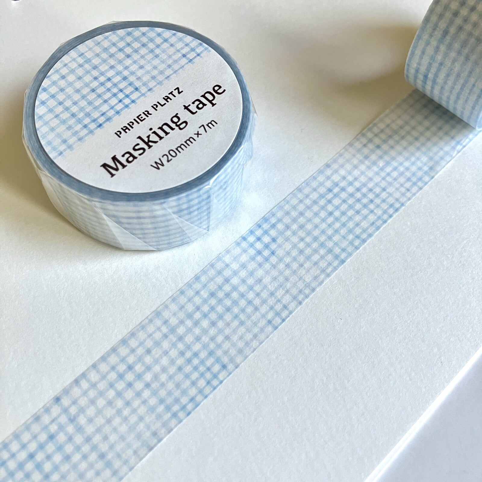 Mind Wave - Washi Tape - Celeste Check