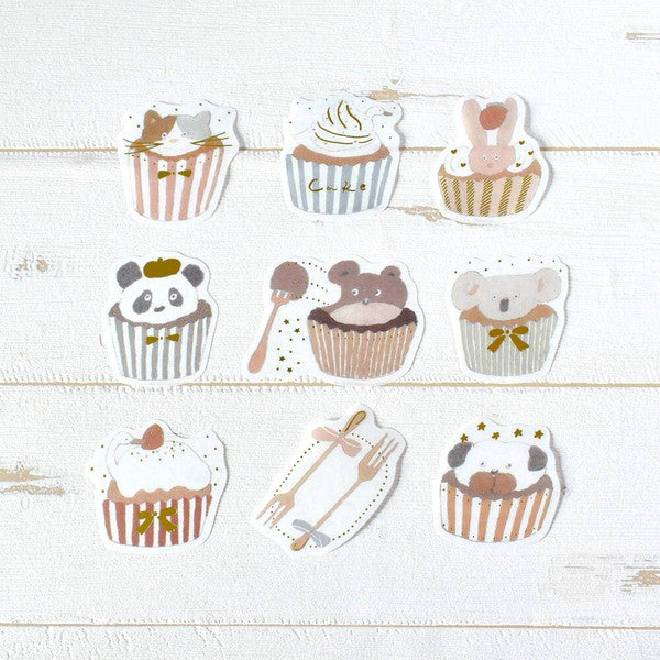 Mind Wave - Planner Sticker - Flake Seal - Cupcake