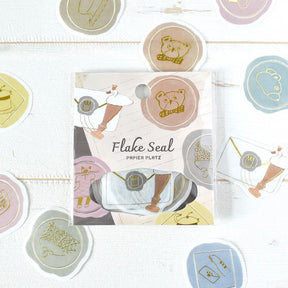 Mind Wave - Planner Sticker - Flake Seal - Sealing Stamp