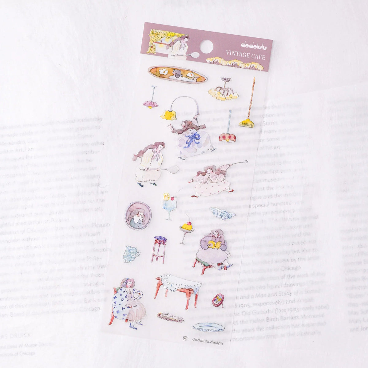 Dodolulu - Planner Sticker - Vintage Cafe