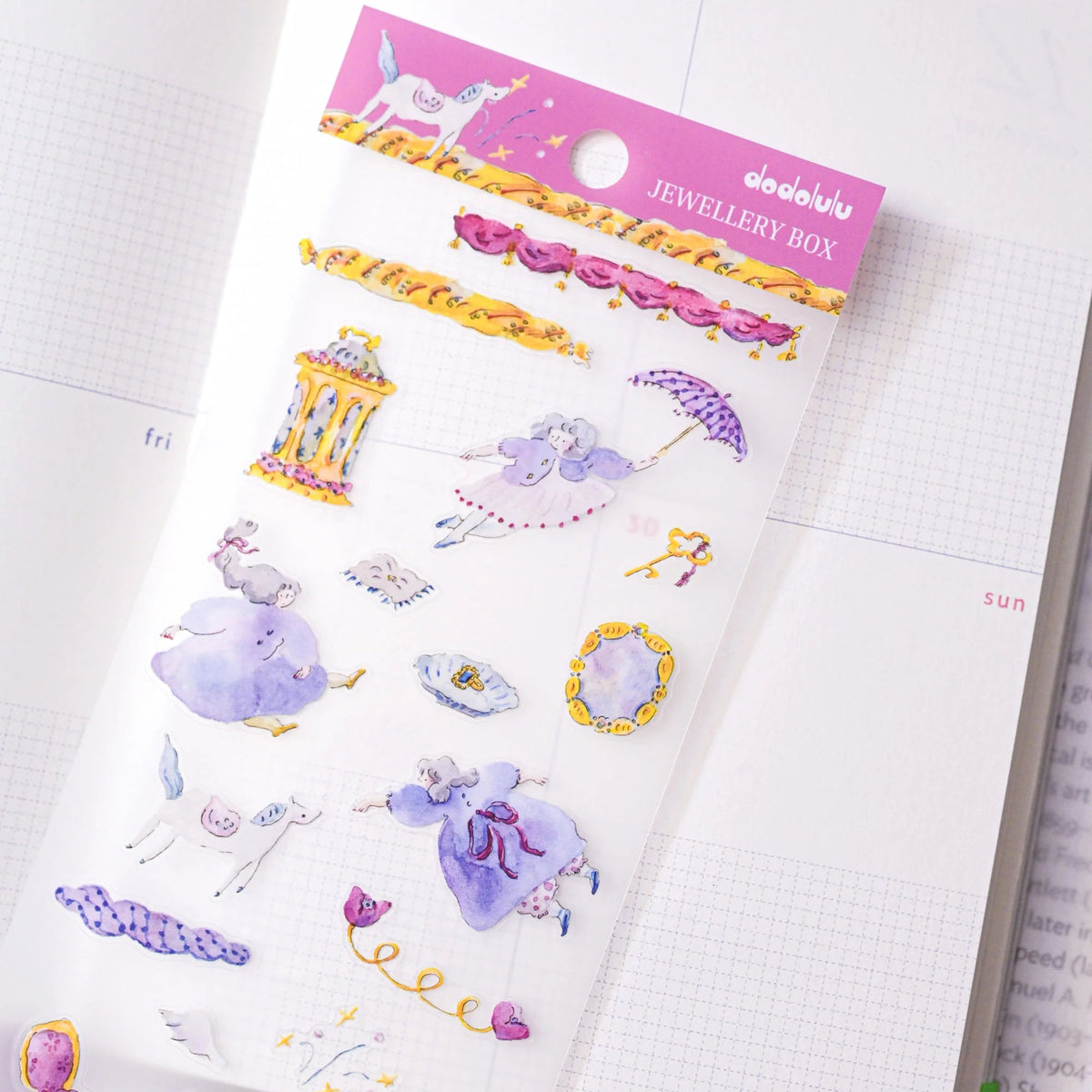 Dodolulu - Planner Sticker - Jewellery Box