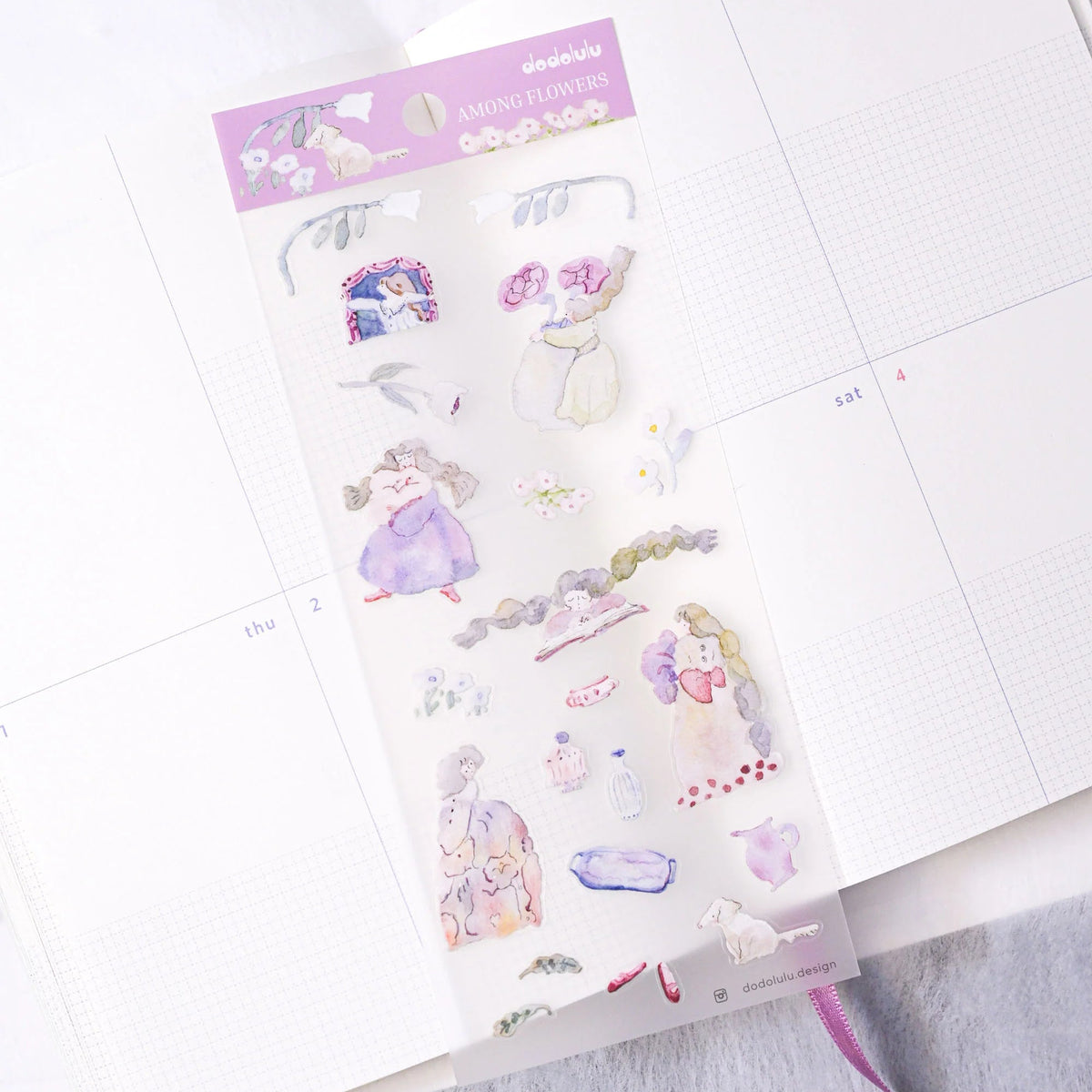Dodolulu - Planner Sticker - Among Flowers