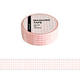 Mind Wave - Washi Tape - Pink Check