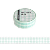 Mind Wave - Washi Tape - Green Check