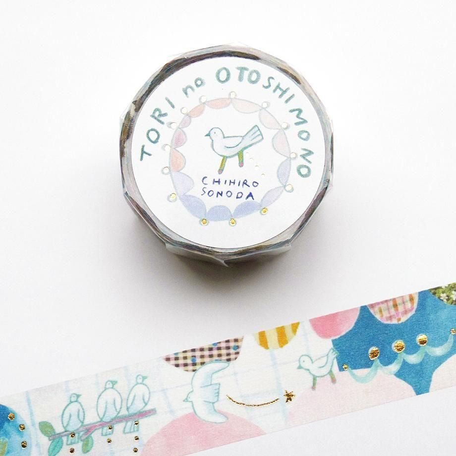Cozyca Products - Washi Tape - Tori no Otoshimono (Chihiro Sonoda)