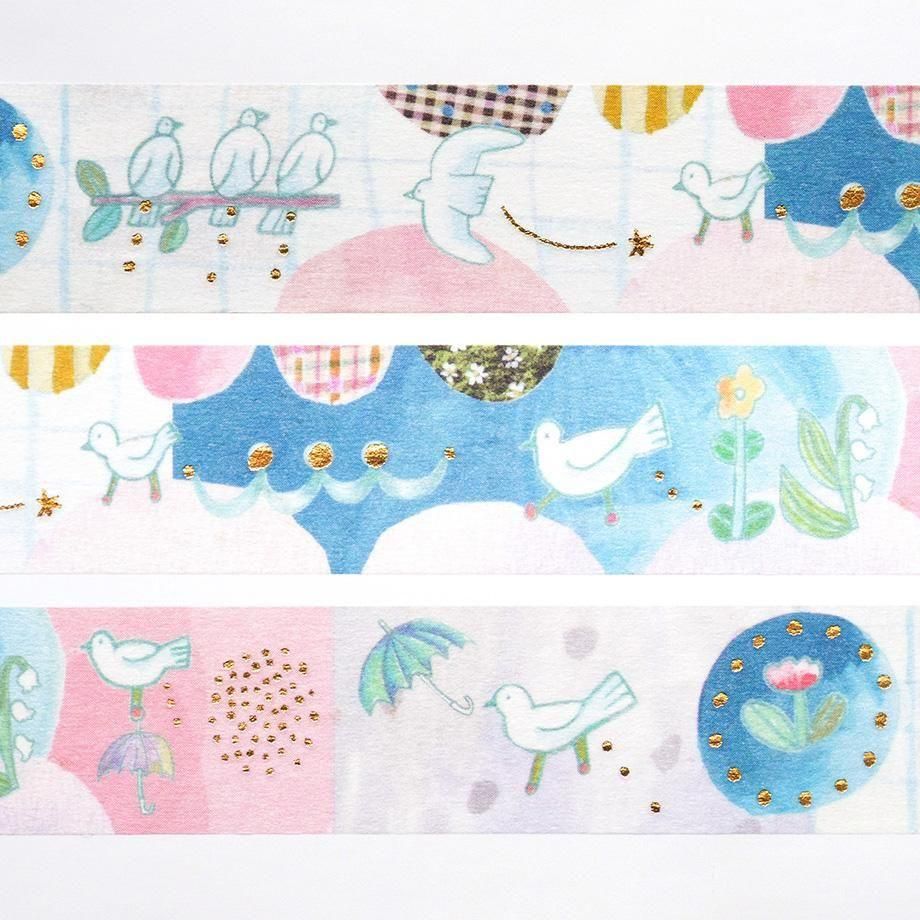 Cozyca Products - Washi Tape - Tori no Otoshimono (Chihiro Sonoda)