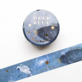Cozyca Products - Washi Tape - Deep Blue (Akira Kusaka)