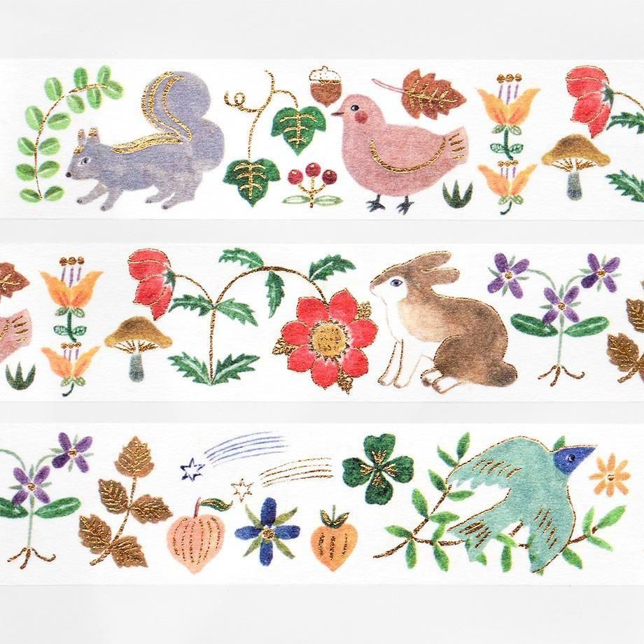 Cozyca Products - Washi Tape - Kusamura (Aiko Fukawa)