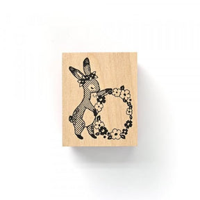 NB Japan -Stamp - Ressa - Rabbit With Flowers