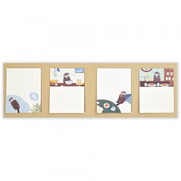 NB Japan - Sticky Notes - Ressa - The Otter and the Madeleine