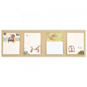 NB Japan - Sticky Notes - Ressa - Rabbit With Flowers