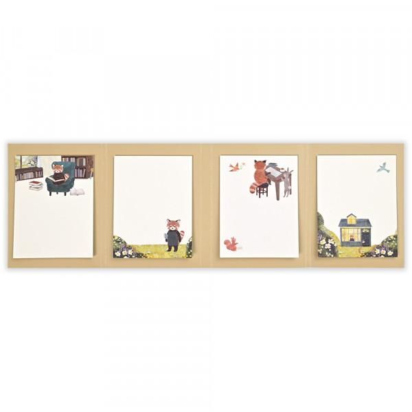 NB Japan - Sticky Notes - Ressa - Lesser Panda Bookstore