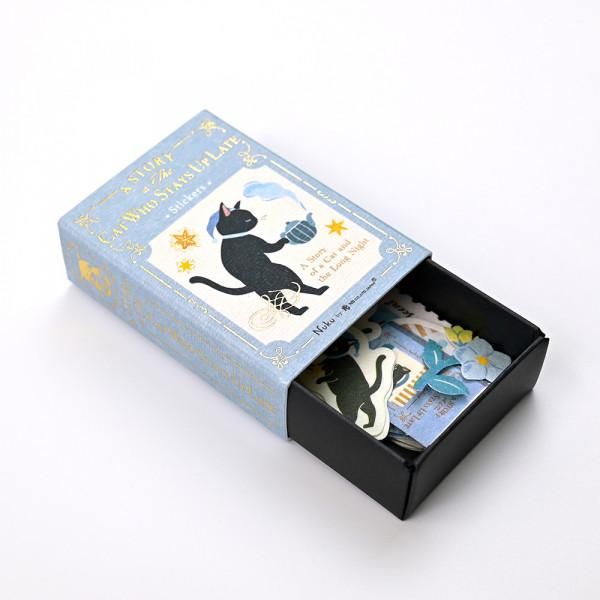 NB Japan - Flake Stickers - Ressa - Night Cat