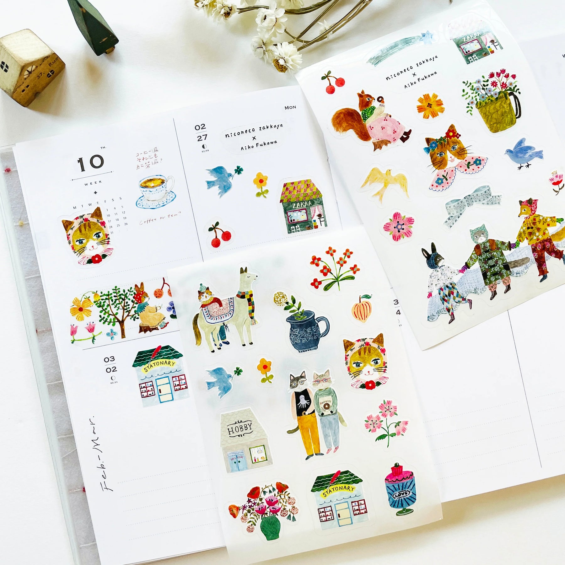 Niconeco Zakkaya - Planner Sticker - The Little Things