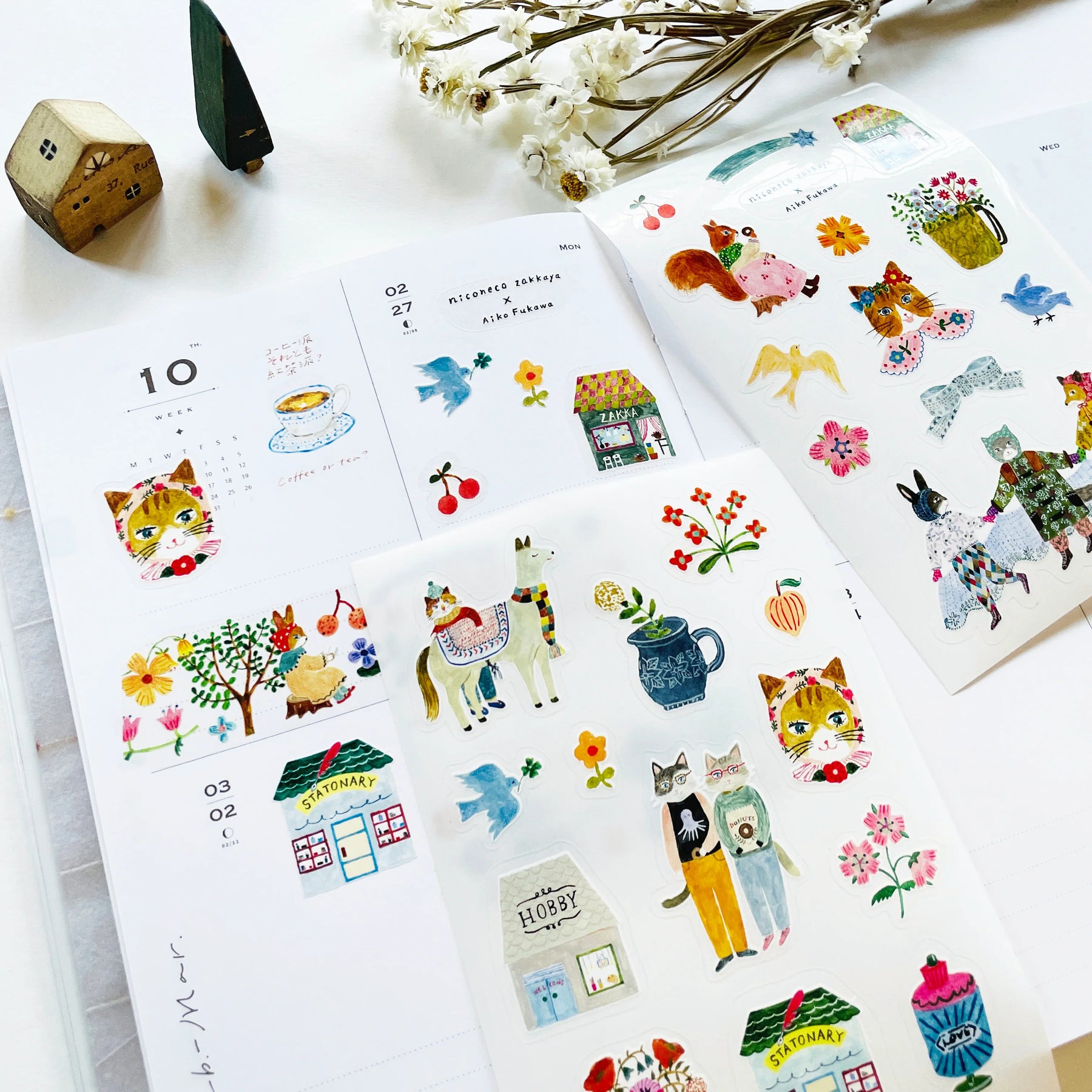Niconeco Zakkaya - Planner Sticker - The Little Things