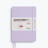 Leuchtturm1917 - 2026 Diary - Weekly Notebook - A5 - Lilac (Hard)