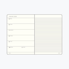 Leuchtturm1917 - 2026 Diary - Weekly Notebook - A5 - Rising Sun (Hard)