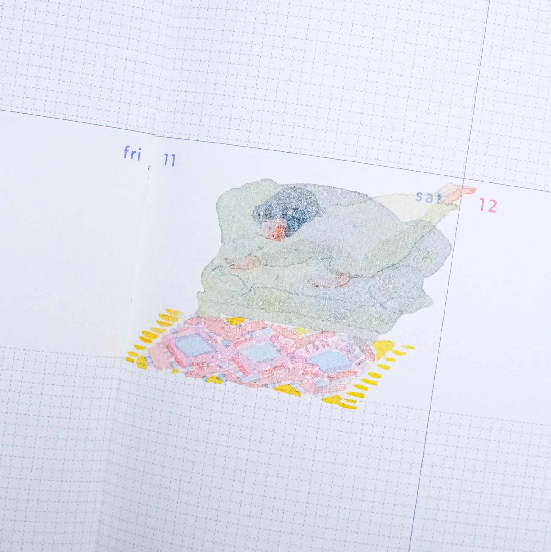 Dodolulu - Planner Sticker - Some Lazy Exercises