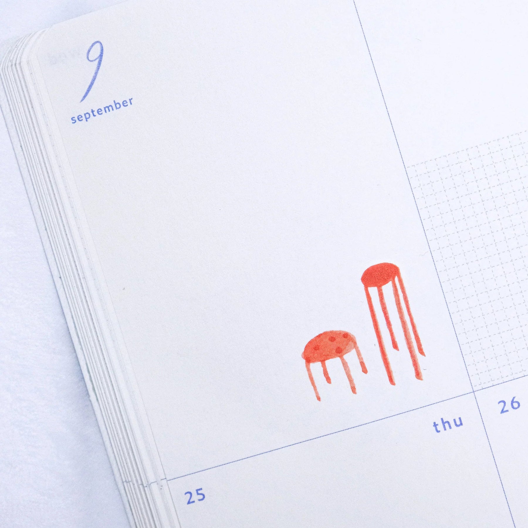 Dodolulu - Planner Sticker - Some Red Lines