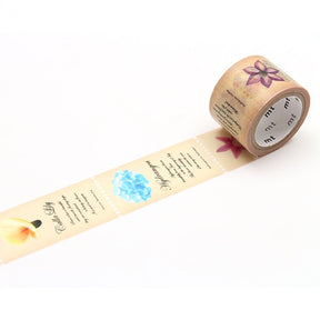 MT Masking Tape - Washi Tape - Flower (Perforated)