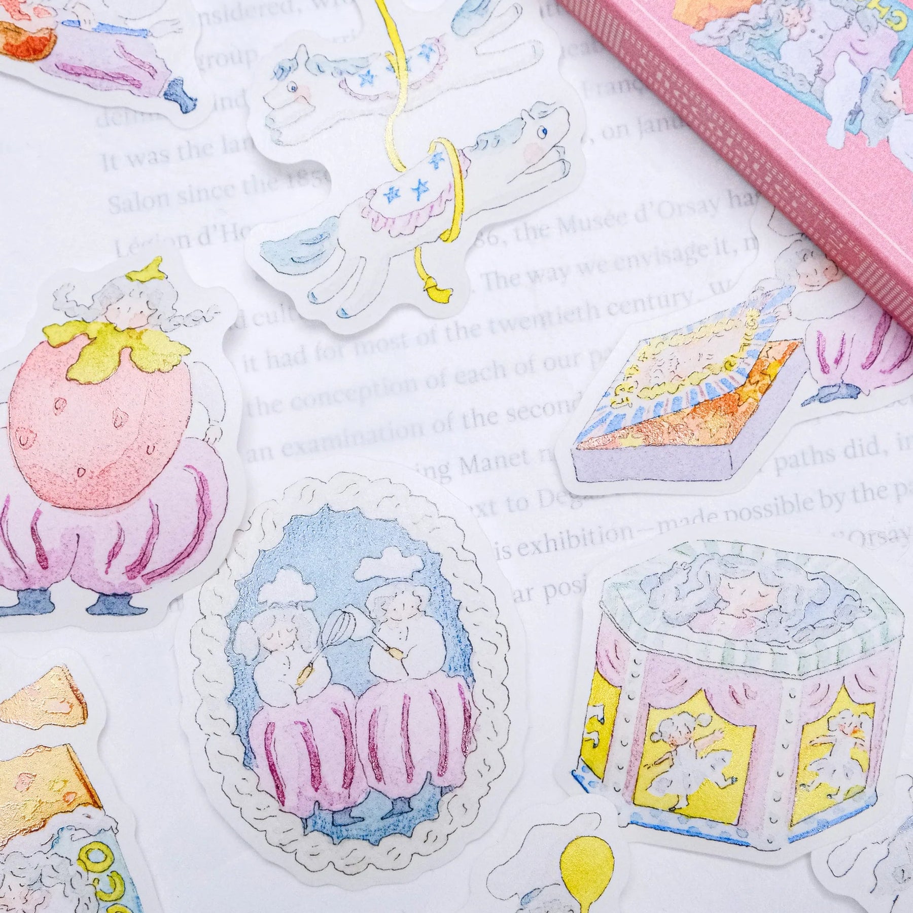 Dodolulu - Planner Sticker Matchbox - Chocolatier