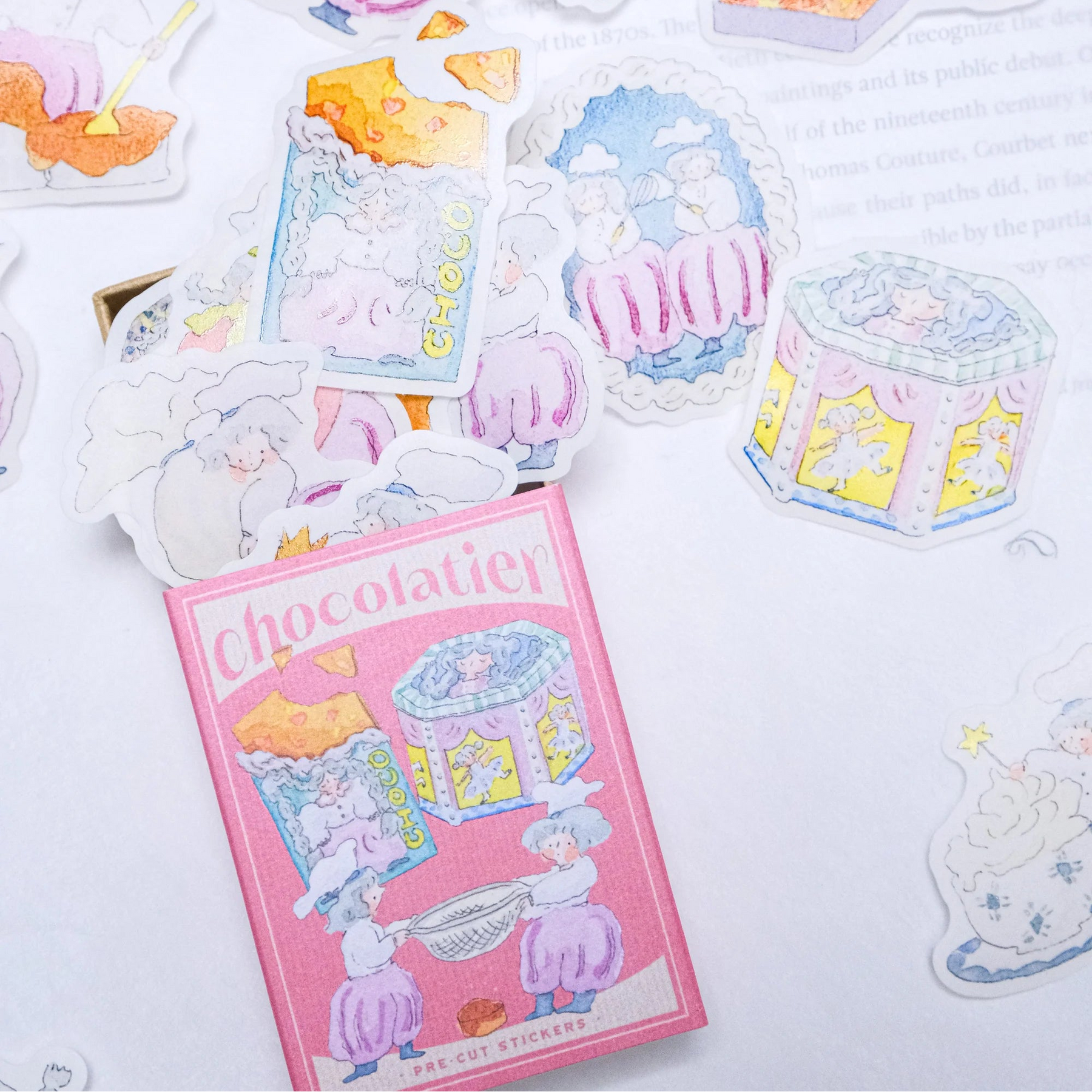 Dodolulu - Planner Sticker Matchbox - Chocolatier