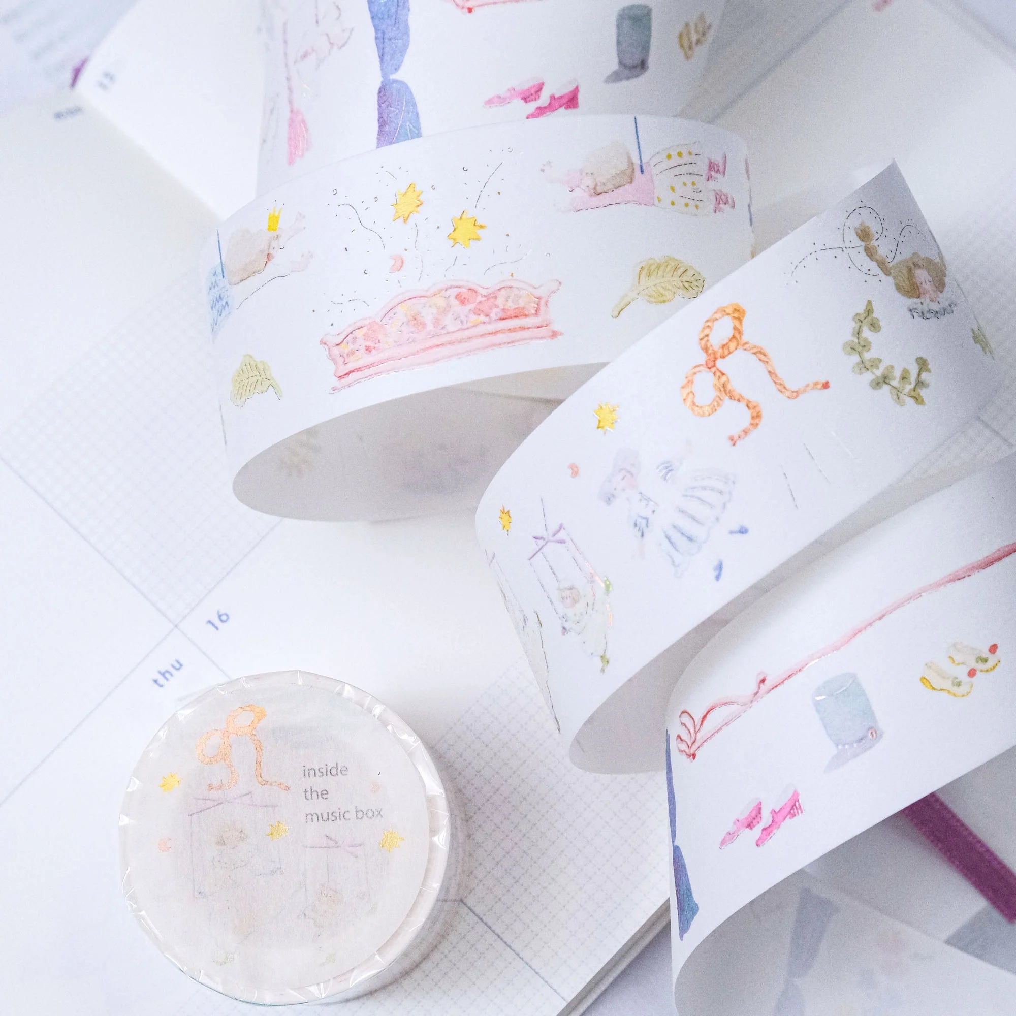 Dodolulu - Washi Tape - Inside the Music Box